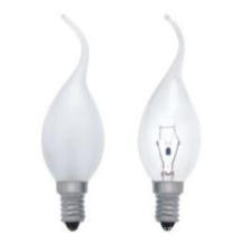 Candle Clear Tip Top Lamp (C35MM) E14s Incandescent Bulb